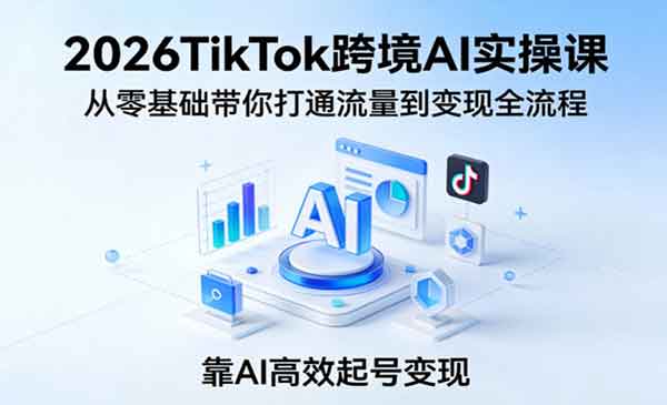 TikTok跨境AI实操课-cmzhiku