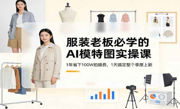 服装AI模特图实操-cmzhiku