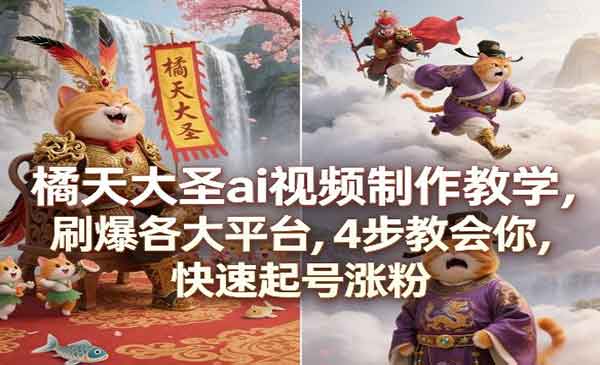 橘天大圣AI视频制作-cmzhiku